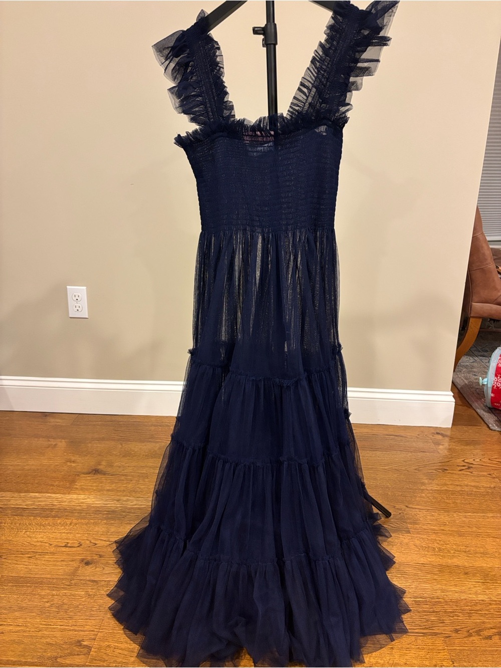 Hill house home Ellie Tulle Navy nap dress
